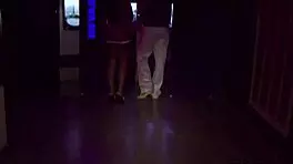 three strangers jerk off in the sex cinema on reeperbahn