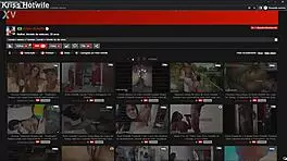 Kriss hotwife rocks micro bikini at beach showing off her big pussy.