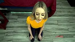 young man explores curiosity with hot stepsis in taboo cowgirl ride