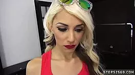 Suspended Step Sis In Teens' First Casting?