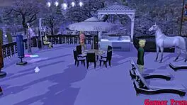 Naruto's Wild Trio with Ino and Haku