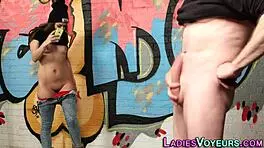 hey, wanna see a domina crush this dude next door on webcam?