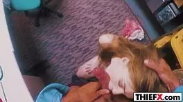 Playing With His Dick For Theft!