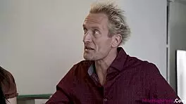 Track star Freya Parker gets her blowjob from Bruce Venture in POV