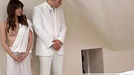 Amateur dolly shines in public threesome with teens outdoors, always a supreme performer.