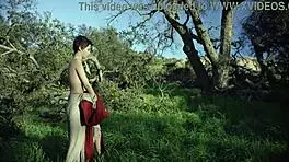 Girl Masturbates in Maid Costume