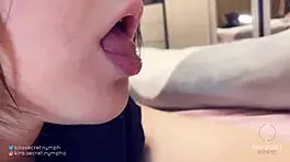 Blindfolded Kira Secret Sucks Favorite Meal