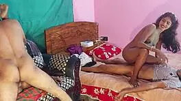 Homemade Video of Two Bengali Couples in Foursome Action