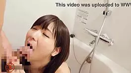 Chatting about Eros-JAVJAV 0404 with hot Japanese teens in bathroom threesome