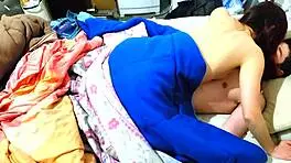 a cute teen babe has sex with monster cock on rainy day