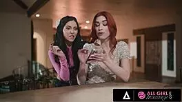 all girl massage with delilah day and theodora day tribbing hard together