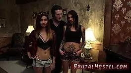 i get triple anal in rough public bondage gangbang