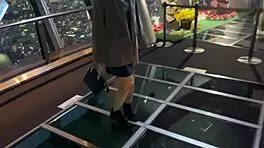 Slender Japanese nympho rides bareback, can't hold back creampie in homemade video