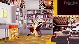 i'm on a date with marie rose in pov, her big ass and petite body make me so excited in this hentai game version