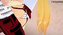 i'm on a date with marie rose in pov, her big ass and petite body make me so excited in this hentai game version