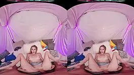 Kyler Quinn Sneaks Anal Sex with Petite Blonde in Cowgirl Creampie