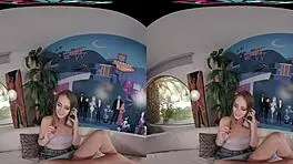 Kyler Quinn Sneaks Anal Sex with Petite Blonde in Cowgirl Creampie