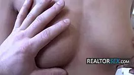 realtor bangs me hard on camera