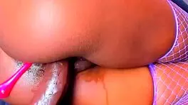 Big ass brunette teen 18+ takes blowjob and assfucking to creampie cumshot