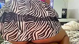 My Mexican girlfriend rides me hard with dirty talk!