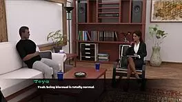 POV of stepmom grinding on big cock