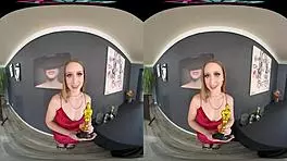 Blonde Laney Grey Bent Over for Doggystyle Fuck and Cumshot