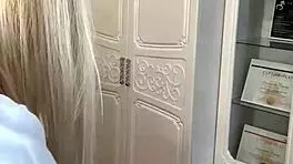 Sugarnadya teaches a young 18+ Russian girl how to depilate.