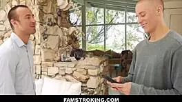 Petite Stepsister's Threesome with Brother and Boyfriend