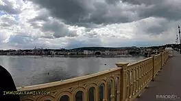 Thunderstorm ignites wild energy in busty teen 18+