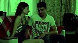 Hey, that brunette got her pussy licked and fingered before a sensual doggystyle fuck with a monster cock cumshot.