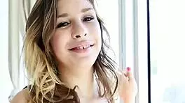 jayden starr sucks cock and gets pussy fucked hard in pov