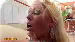 at the hot lesbian party, teens and milfs in lingerie did oral and masturbation.