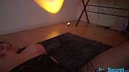 Watch fingering, playing with boobs, and brutal fucking in hot shower as these stunning sluts in fishnets play adult games