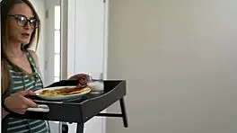 i stepdaughter kyler quinn does anything to please me with her petite 18+ body, blowjob and ass