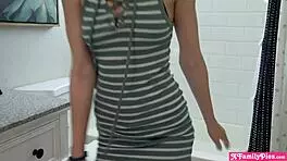 i stepdaughter kyler quinn does anything to please me with her petite 18+ body, blowjob and ass