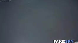 young babe with small tits bent over for job pov interview