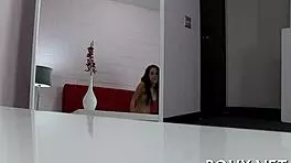 Cute Trinity Rae Sucks Cock And Gets Fucked With Small Tits In POV