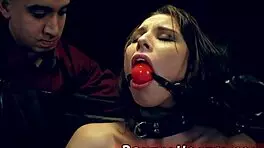 aidra fox and kharlie stone punish girl in garage