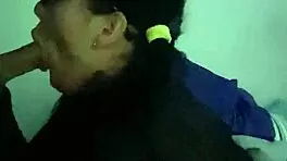 Want to see big tits blowjob in lingerie?