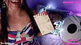 Testing dildo for double pleasure with agatha dolly