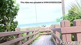 Seductive girlfriend blends cock-riding with oral skills