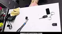 i caught that hot blonde shoplifter kay lovely wanting me to fuck her hard