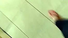 Teen 18+ Ebony In Laundry