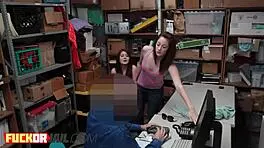 I watch hot teen thieves get doggystyled on the desk