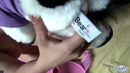 taylor's solo tease with ripped clothes and fingering