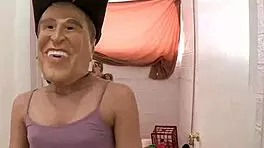 Redhead gets facial! Candace Cage