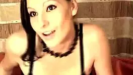 Romanian teen dances playfully with amateur charm