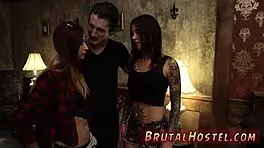 rough bondage fuck with youthful tourists felicity feline