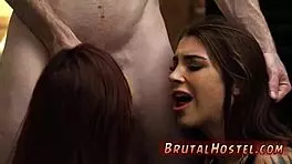 rough bondage fuck with youthful tourists felicity feline