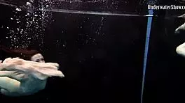 Two Girls Swim and Get Naked on Beach